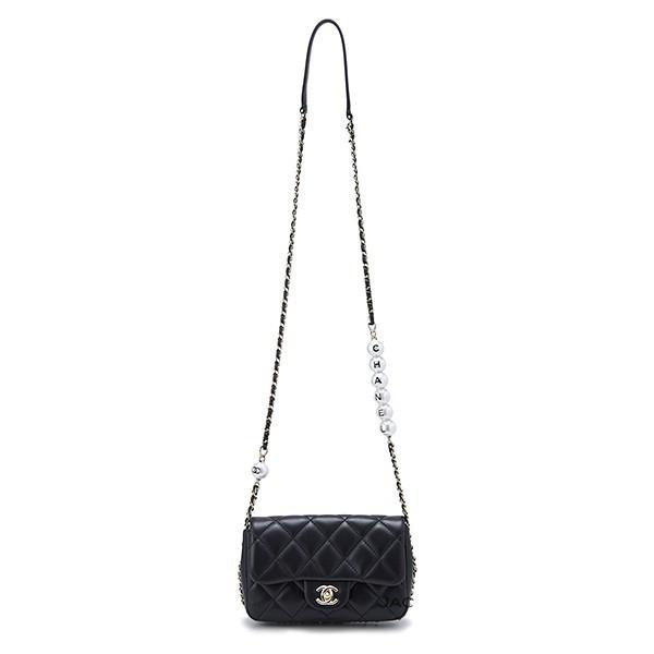 シャネル  CHANEL スモールフラップバッグ ブラック 黒 AS1436 B02300 94305