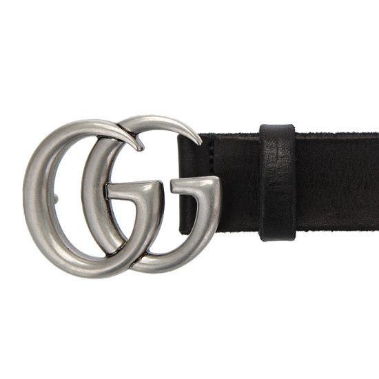 グッチ ベルト GUCCI/GGバックルレザーベルト/414516 CVE0N 1000​