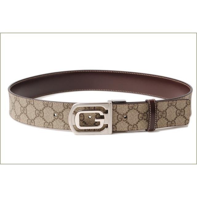 グッチ ベルト GUCCI　メンズアパレル GGプラス　Gバックル　GGブラウン/ベージュ　232835 FN0TK 9643