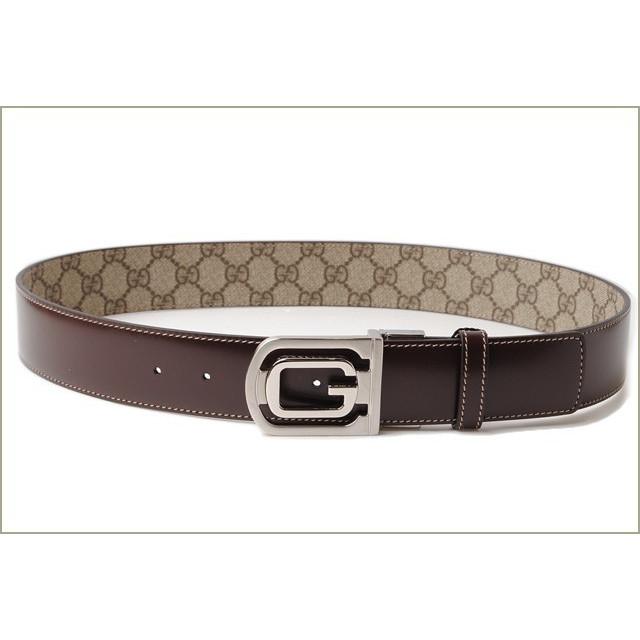 グッチ ベルト GUCCI　メンズアパレル GGプラス　Gバックル　GGブラウン/ベージュ　232835 FN0TK 9643