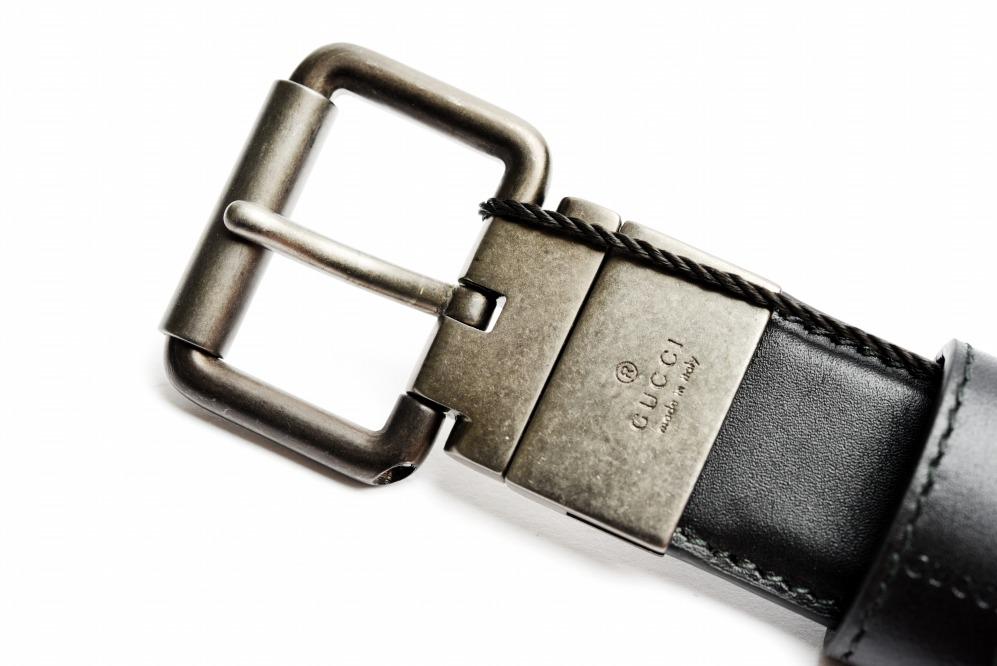GUCCI グッチ レザーベルト GGスプリームキャンバス リバーシブル 回転式バックル メンズ ブランド 245861 1476