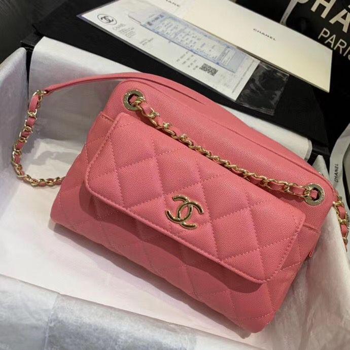 シャネル CHANEL ショルダー バッグ カメラ ケース スモール キャビア CC AS1367 B01937 N5328