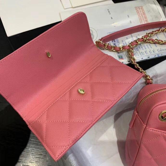シャネル CHANEL ショルダー バッグ カメラ ケース スモール キャビア CC AS1367 B01937 N5328