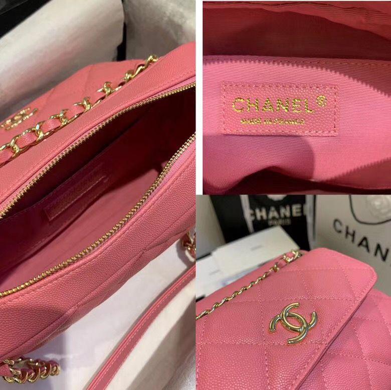 シャネル CHANEL ショルダー バッグ カメラ ケース スモール キャビア CC AS1367 B01937 N5328