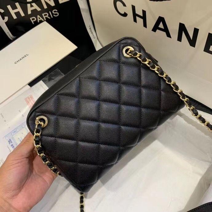 シャネル CHANEL ショルダー バッグ カメラ ケース スモール キャビア CC AS1367 B01937 N5329