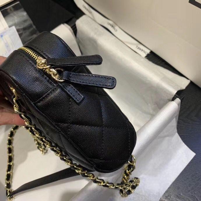 シャネル CHANEL ショルダー バッグ カメラ ケース スモール キャビア CC AS1367 B01937 N5329