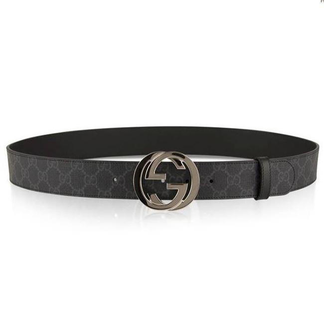 GUCCI グッチ  GG SUPREME スプリーム ベルト ブラック 458969