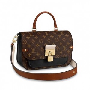 ルイヴィトン ウ゛ォジラールＰＭ モノグラム/ ノワール LOUIS VUITTON  メッセンジャーバッグ M44354
