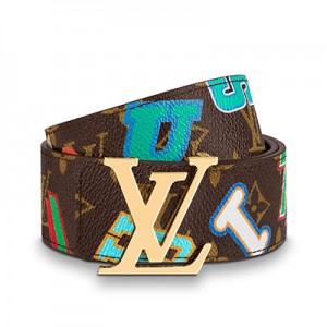 ルイヴィトン LV×NBA サンチュール・LVレターズ 40MM ベルト MP294V
