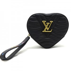 ルイヴィトン  LOUIS VUITTON ニューウェーブ ハート・バッグ ショルダー ウエストポーチ レザー ノワール M52796