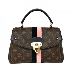 LOUIS VUITTON ルイ・ヴィトン ジョルジュBB　モノグラム　ブラウン系　ゴールド　ピンク×ブラック　2WAY　レディース　M53867
