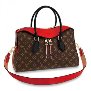ルイヴィトン LOUIS VUITTON テュイルリートート 2WAYバッグ レディース カブキ レッド系 M43795