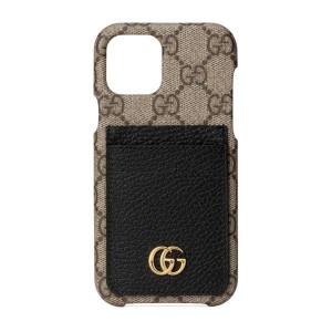 グッチ GUCCI GGマーモント iPhone11 12 13 mini pro maxケース ブラック 669895 17WCG 1283