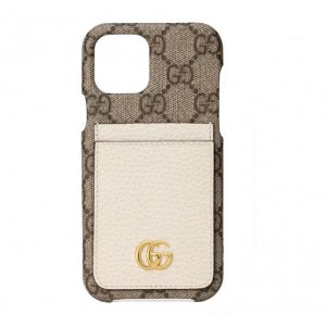 グッチ GUCCI GGマーモント iPhone11 12 13 mini pro maxケース ホワイト 