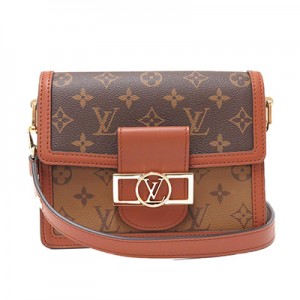LOUIS VUITTON ルイヴィトン  ドーフィーヌMINI リバースキャンバス ショルダーバッグ M44580