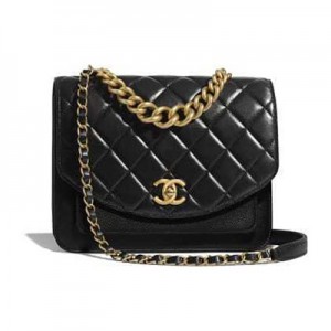 シャネル CHANEL フラップ バッグ スムーズカーフスキン AS0785 B00757 94305