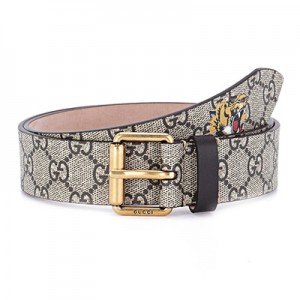 グッチ GUCCI タイガー＊スネーク GGスプリーム レザー ベルト 434520 K5W1T 8692