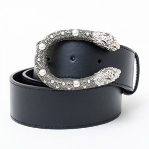 グッチ GUCCI ディオニュソス バックル レザー ベルト 454804 AP00N 1000