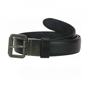 GUCCI グッチ レザーベルト GGスプリームキャンバス リバーシブル 回転式バックル メンズ ブランド 245861 1476