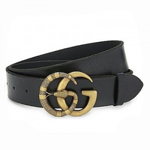 グッチベルト GUCCI クイーンマーガレット レザーベルト  458949 CVE0T 1000