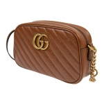 GUCCI グッチ 〔GGマーモント〕キルティング スモール ショルダーバッグ 447632 0OLFT 2535