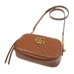 GUCCI グッチ 〔GGマーモント〕キルティング スモール ショルダーバッグ 447632 0OLFT 2535