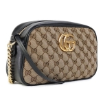 グッチ  GUCCI GGマーモント スモール ショルダーバッグ 黑 447632 HVKEG 9772