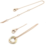 カルティエ Cartier トリニティ ブレスレット B6036818 K18 スリーカラー レディース ジュエリー