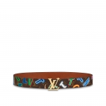 ルイヴィトン LV×NBA サンチュール・LVレターズ 40MM ベルト MP294V