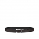 LouisVuitton スレンダー 35MM リバーシブル ベルト 黒 レザー M0128Q