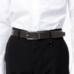 LouisVuitton スレンダー 35MM リバーシブル ベルト 黒 レザー M0128Q