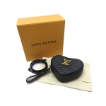 ルイヴィトン  LOUIS VUITTON ニューウェーブ ハート・バッグ ショルダー ウエストポーチ レザー ノワール M52796