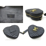 ルイヴィトン  LOUIS VUITTON ニューウェーブ ハート・バッグ ショルダー ウエストポーチ レザー ノワール M52796