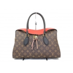 ルイヴィトン LOUIS VUITTON テュイルリートート 2WAYバッグ レディース カブキ レッド系 M43795