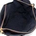 ルイ ヴィトン LOUIS VUITTON モノグラム フラワー ジップド トート MM 2way トート ショルダー バッグ ノワール M44347