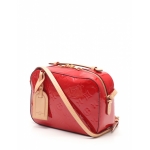 ルイ・ヴィトン LOUIS VUITTON サンタモニカ モノグラムヴェルニ ショルダーバッグ レザー スリーズ M90368