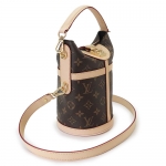 ルイヴィトン ダッフルバッグ LOUISVUITTON 2WAY ショルダーバッグ ハンドバッグ バケット モノグラム・キャンバス ダークブラウン  M43587