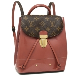 ルイヴィトンLOUIS VUITTON リュックサック バッグパック レディース   ピンク/ブラウン M53545