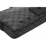 ルイヴィトン  ダミエ・グラフィット LV メンズ メッセンジャーバッグ クロスボディ アルファ・メッセンジャー N40188