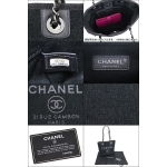 シャネル  CHANEL バッグ トートバッグ A66939 ブラック  トートバッグ ドーヴィル
