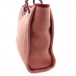 CHANEL シャネル トートバッグ ドーヴィルPM ショルダーバッグ レディース ピンク レッド キャンバス レザー A66939