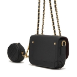 シャネル CHANEL フラップバッグ& コインパース　ブラック 黒 AS1094 B01407 94305