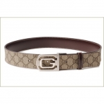 グッチ ベルト GUCCI　メンズアパレル GGプラス　Gバックル　GGブラウン/ベージュ　232835 FN0TK 9643