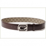 グッチ ベルト GUCCI　メンズアパレル GGプラス　Gバックル　GGブラウン/ベージュ　232835 FN0TK 9643