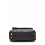 シャネル CHANEL ハンドバッグ ショルダーバッグ マトラッセ ココハンドル 黒 A92990 キャビアスキン ゴールド金具 2WAY レディース