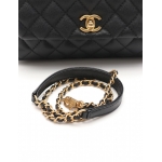シャネル CHANEL ハンドバッグ ショルダーバッグ マトラッセ ココハンドル 黒 A92990 キャビアスキン ゴールド金具 2WAY レディース
