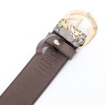 グッチ GUCCI ベンガル BENGAL TIGER ベルト ベージュ基調 [レディース] 370543 K6D1G 9967