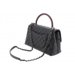 シャネル CHANEL マトラッセ　2WAYハンドバッグ キャビア　黒　A92992