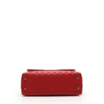 シャネル CHANEL ハンドバッグ ショルダーバッグ マトラッセ ラージ トップハンドル フラップ バッグ 赤 A92992 キャビアスキン 2WAY レディース