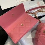 シャネル CHANEL ショルダー バッグ カメラ ケース スモール キャビア CC AS1367 B01937 N5328
